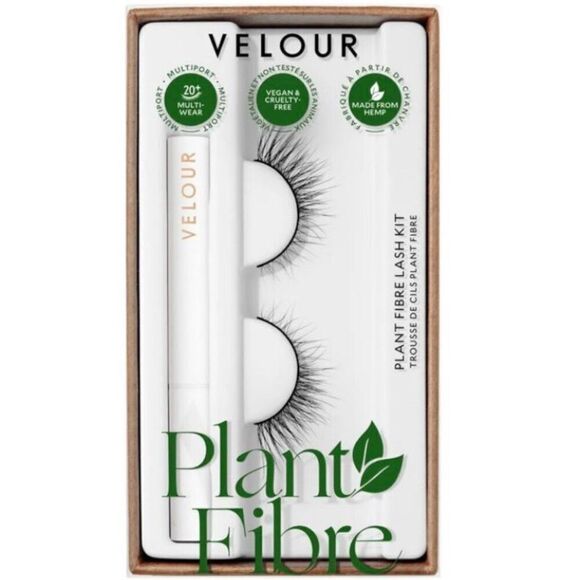 VELOUR - NWT - Plant Fibre Lash Kit/“Cloud Nine” Butterfly Effect Lashes + Glue - Picture 8 of 12